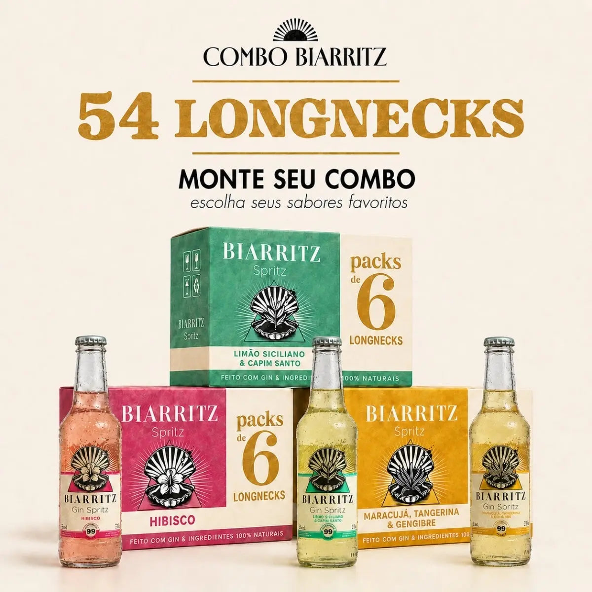 ドリンク×2、503×4 🤝 54 Longnecks – Biarritz Spirit