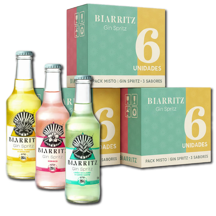 ✨ Combo Essencial – 18 unidades Biarritz Spirit
