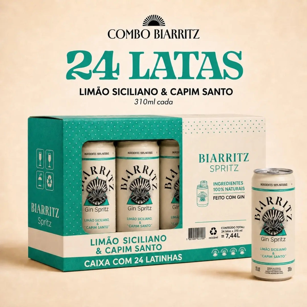 🍋 Combo Latas | Limão Biarritz Spirit