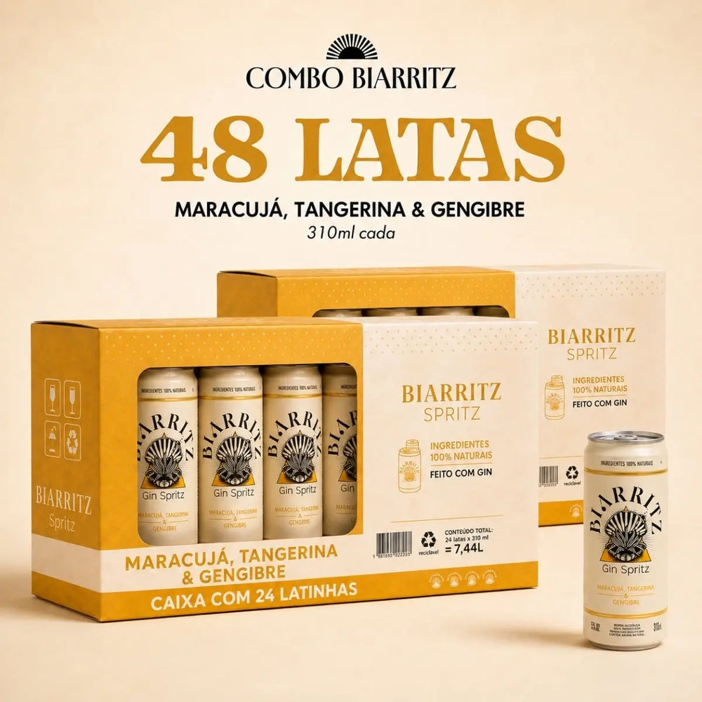🍊 Combo Latas | Maracujá Biarritz Spirit