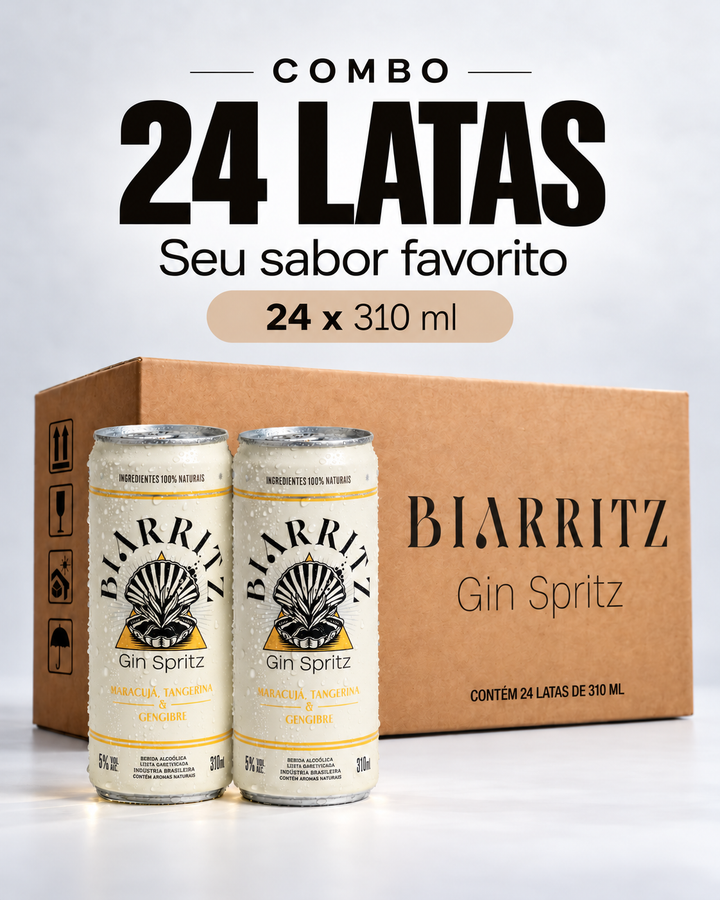 Combo Latas | Maracujá, Tangerina & Gengibre