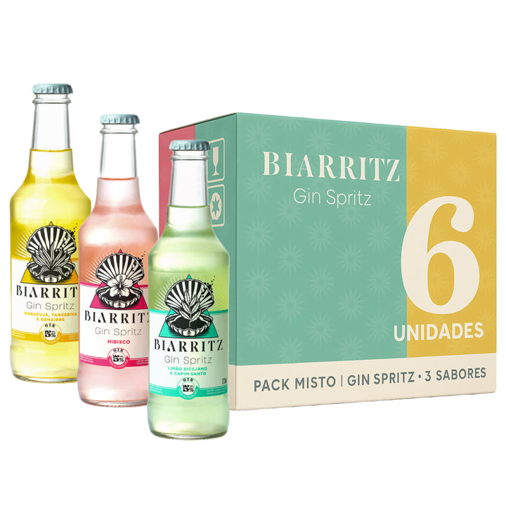 Mixed Pack – Sabores diversos 🍋🍊 Biarritz Spirit