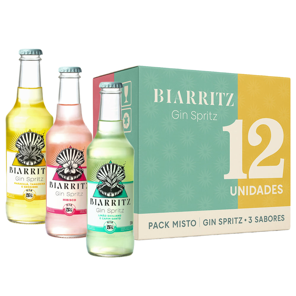 Mixed Pack – Sabores diversos 🍋🍊 Biarritz Spirit