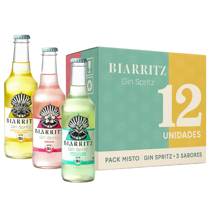 Mixed Pack – Sabores diversos 🍋🍊 Biarritz Spirit