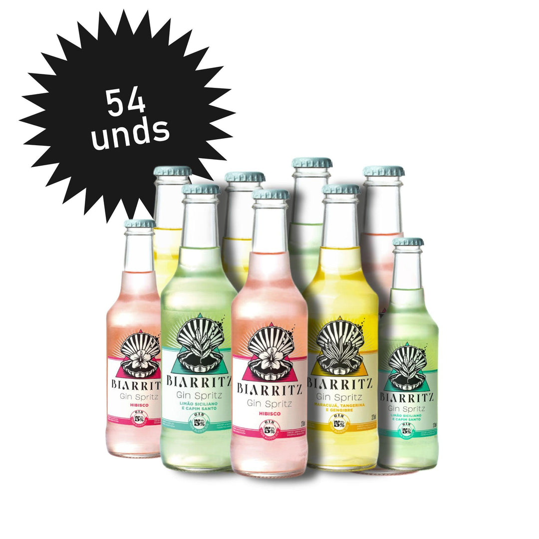 COMBO 54 LONGNECKS - R$9,40/und - Biarritz Spirit